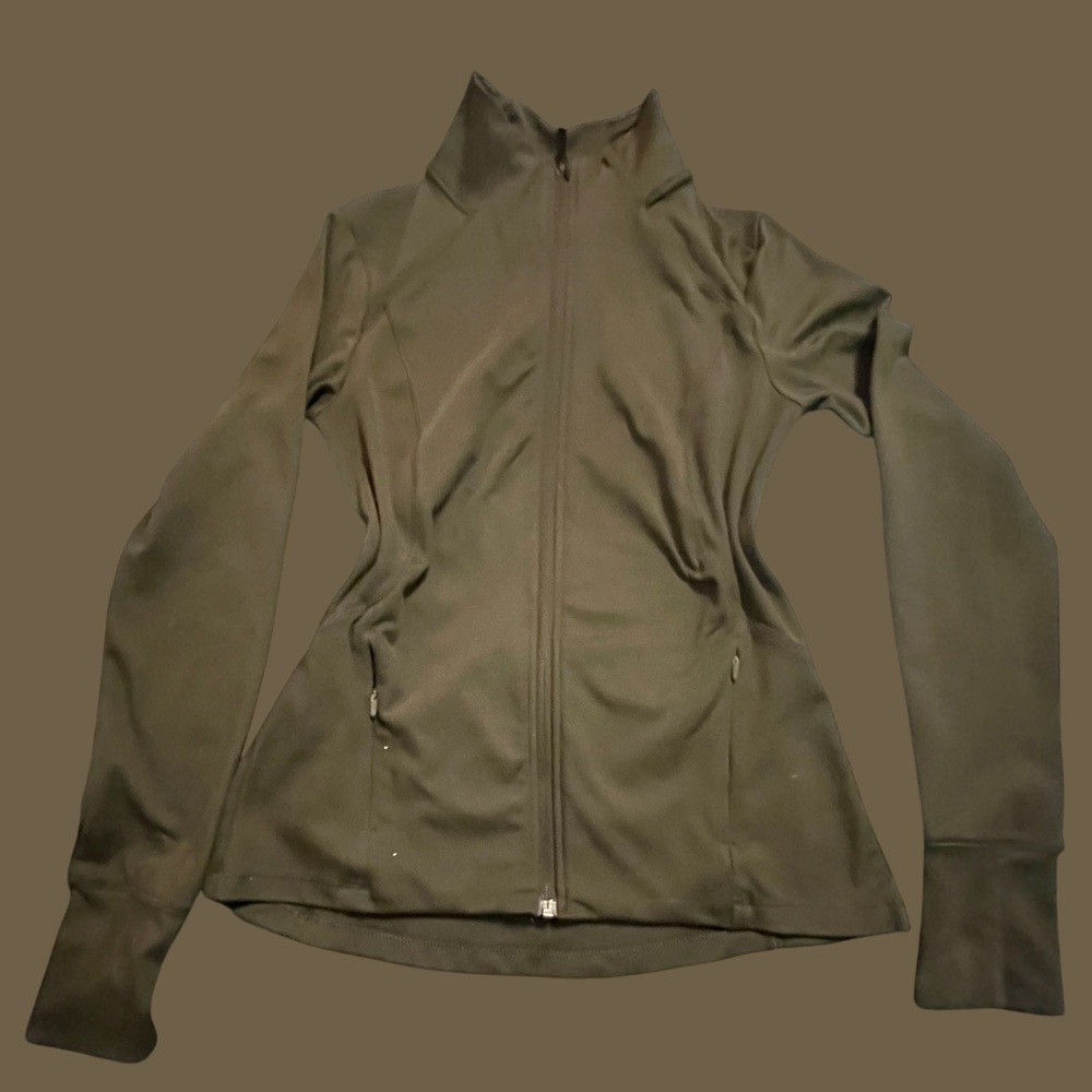 All In Motion Olive Green Define Jacket - Picture 1 of 2